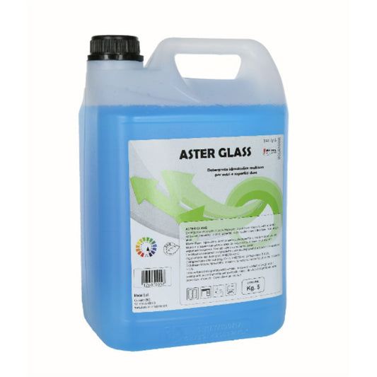 ASTER GLASS Detergent profesional pentru geam, sticla, cristal si oglinzi 5L