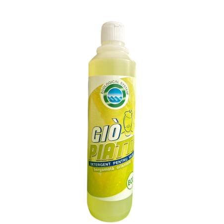 DETERGENT ECOLOGIC PENTRU VASE GIO CU BERGAMOTA ORIENTALA 500 ml