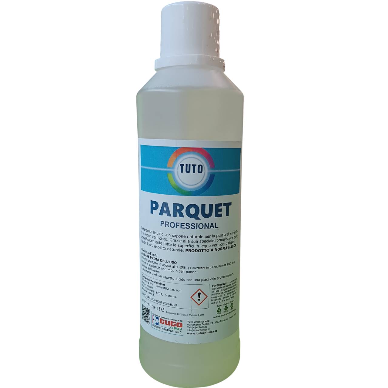 Detergent profesional pentru podele de lemn TUTO PARQUET