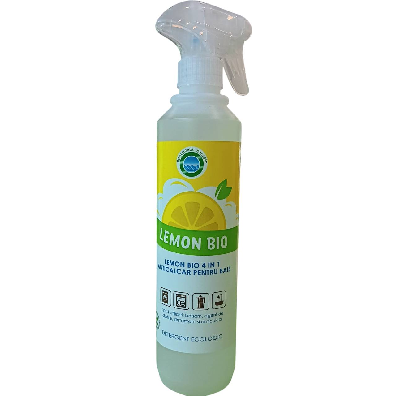 LEMON BIO 4 în 1 Anticalcar pentru Baie