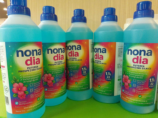 nona dia detergent de rufe ecologic - rufe albe si colorate- 1,1 L