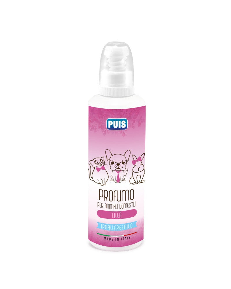 Parfum Puis miros liliac pentru caini si animale de companie, pisici, iepuri 120 ml