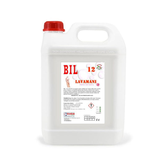 BIL 12 Sapun profesional, parfum trandafir, 5L