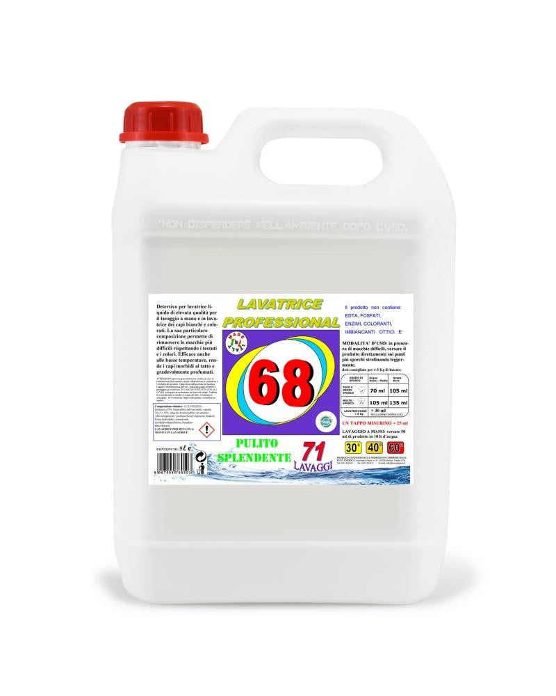 Detergent de rufe profesional 68- 5 Litri