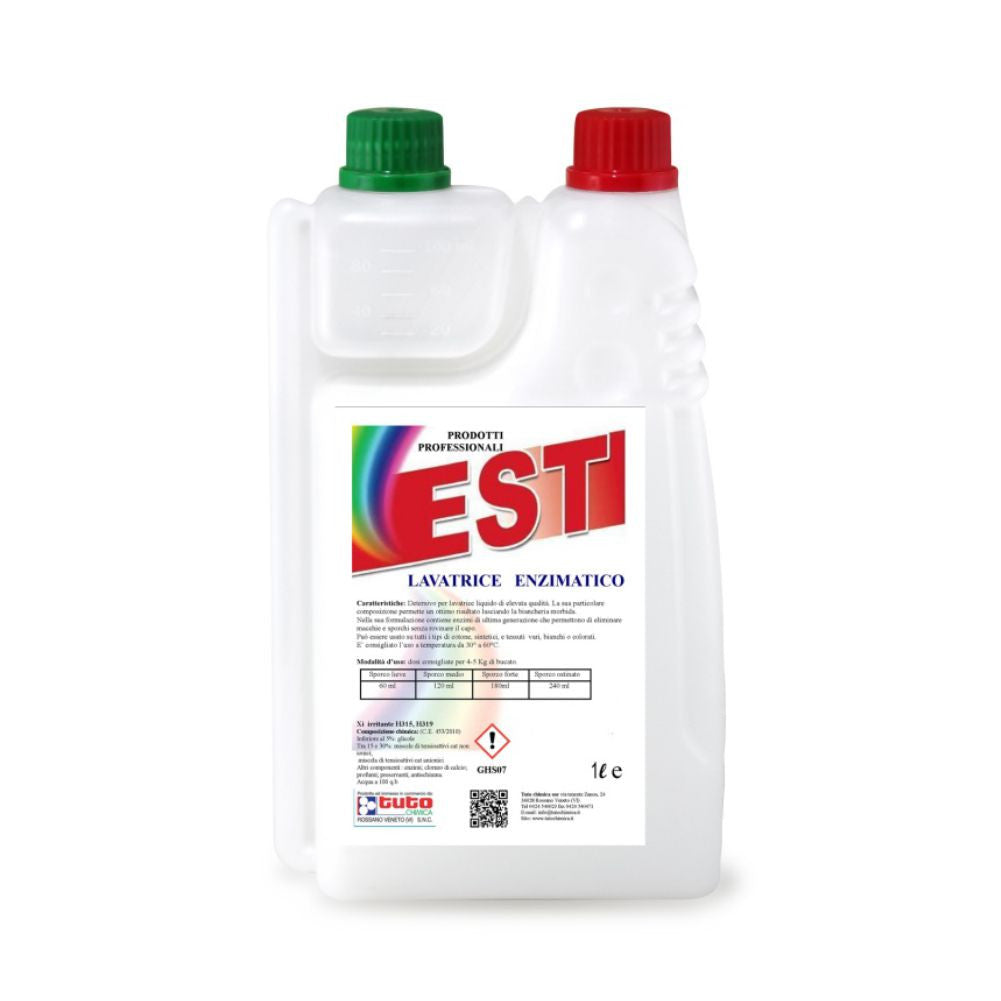 EST LAVATRICE detergent de rufe enzimatic, lichid, 1L
