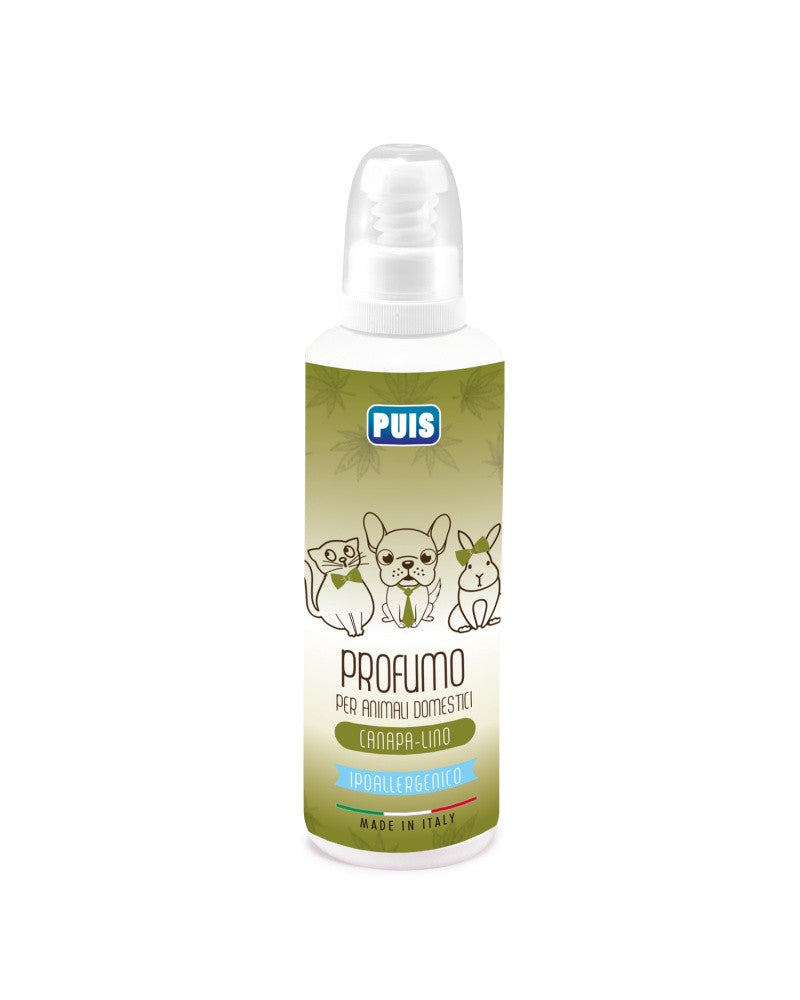 PARFUM PUIS CANEPA-IN PENTRU CAINI SI ANIMALE DE COMPANIE, PISICI, IEPURI 120 ML