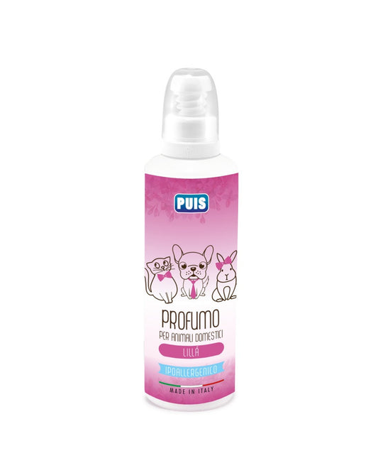 Parfum Puis miros liliac pentru caini si animale de companie, pisici, iepuri 120 ml