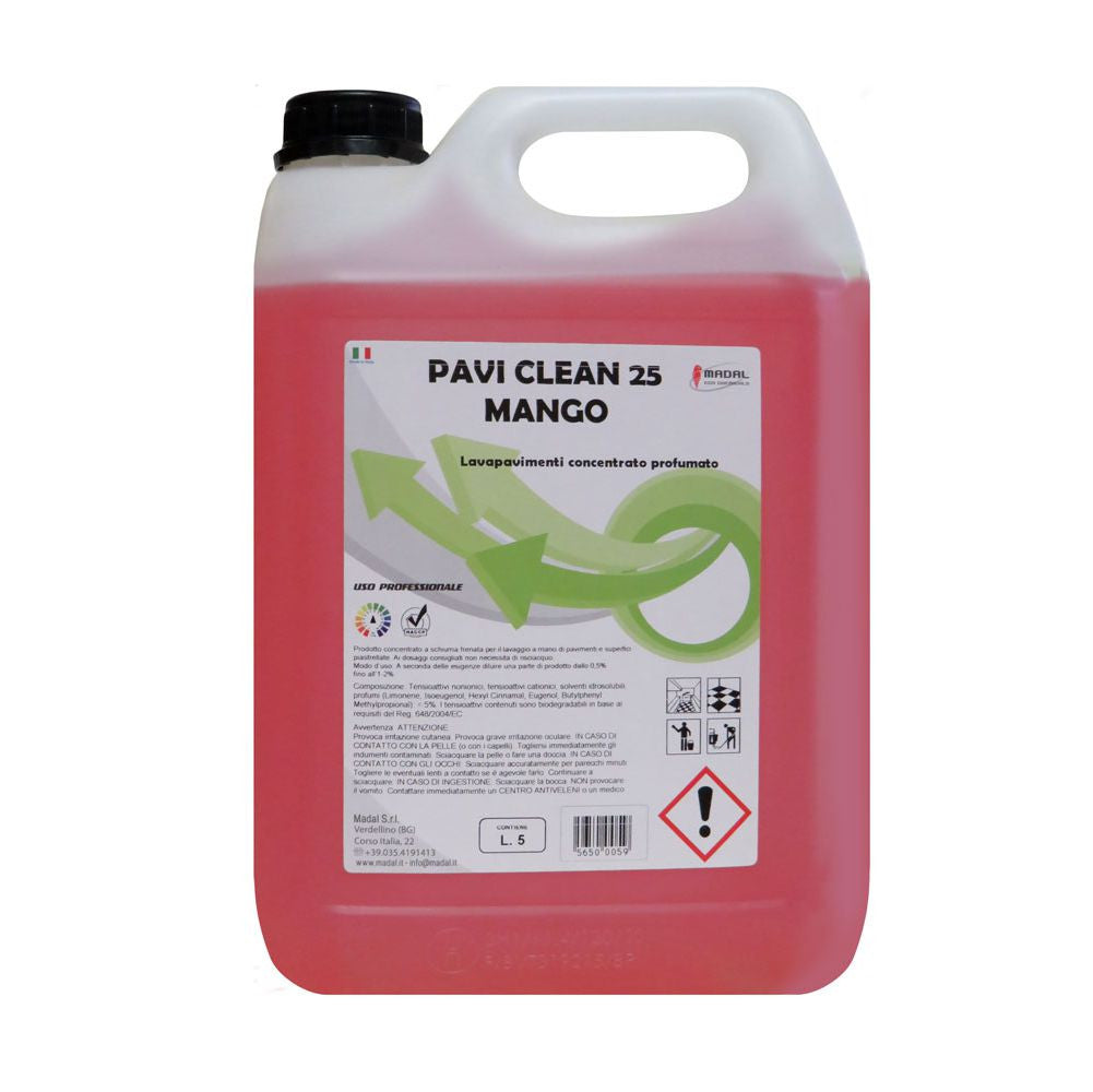 PAVI CLEAN Detergent de pardoseală cu aromă de mango 5L