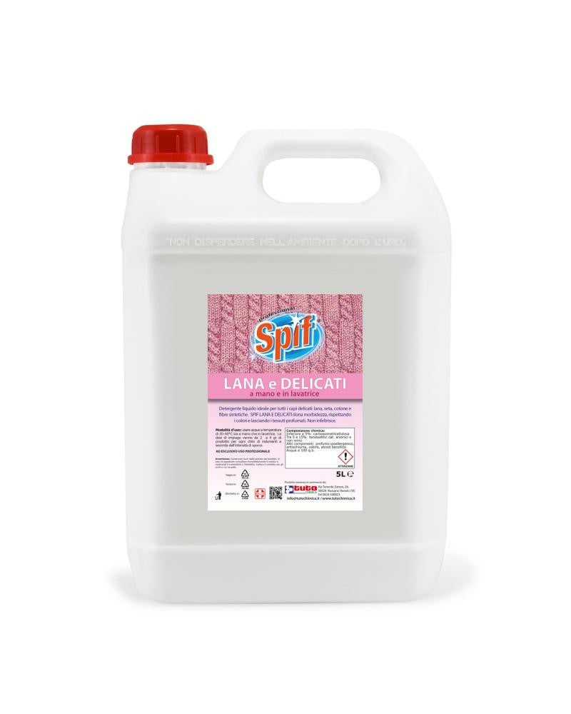 Spif Detergent de rufe profesional lana si delicate 5 Litri